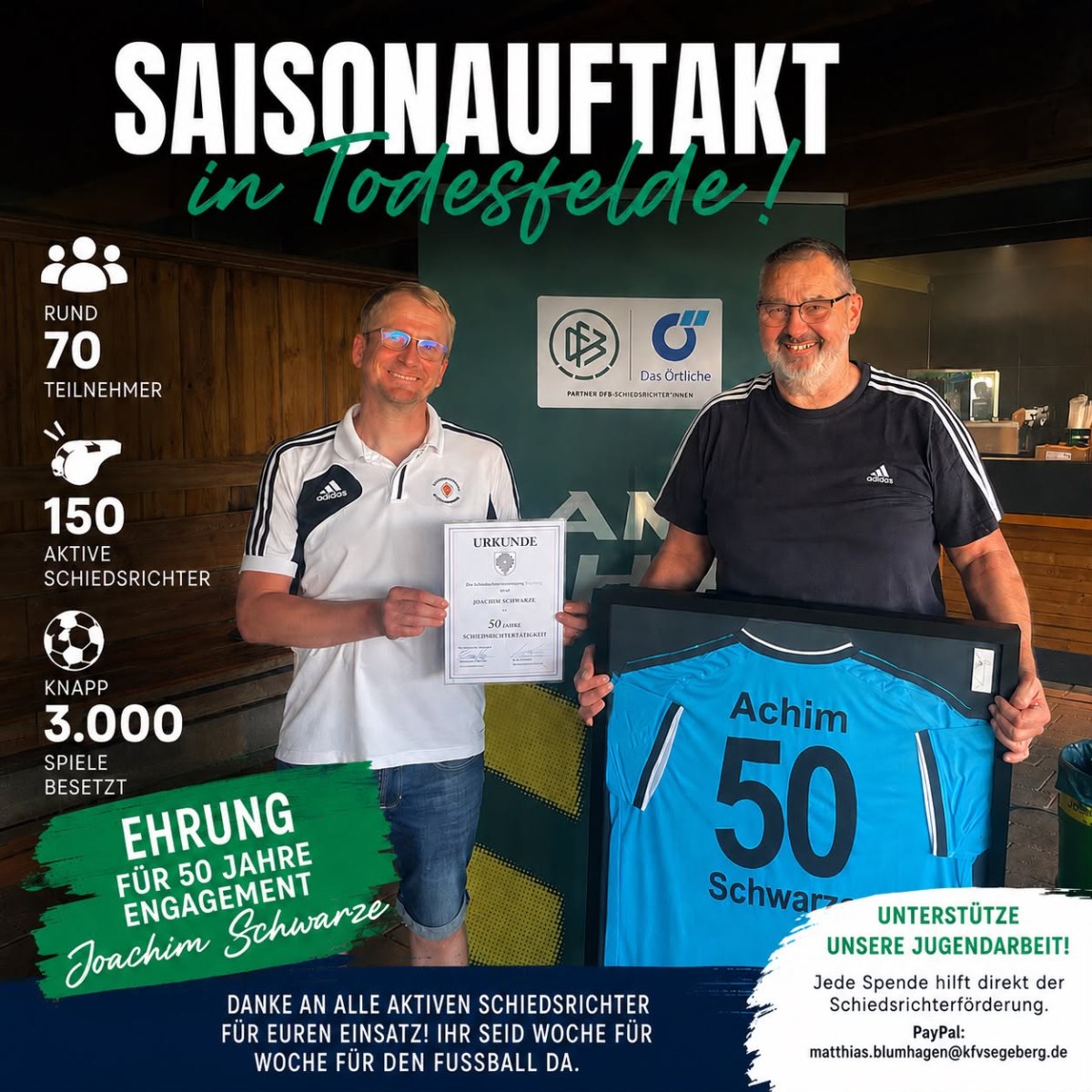 Saisonauftakt 26/27